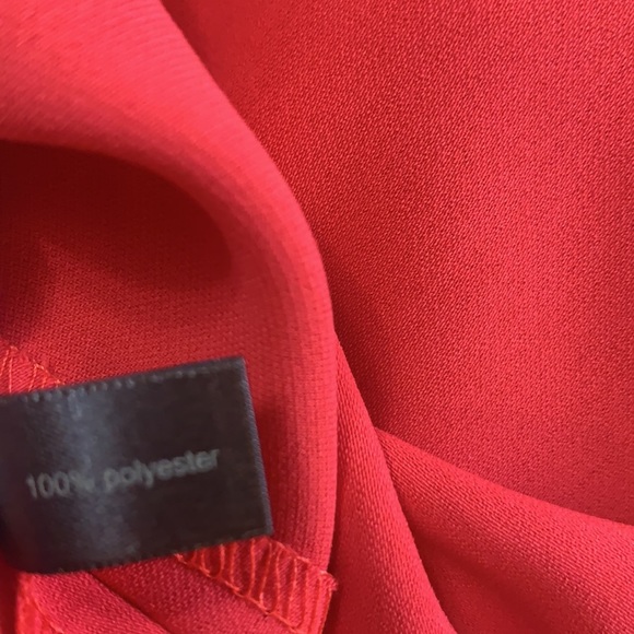 The Limited Sophie Theallet red dress with sash 10 - Picture 10 of 13